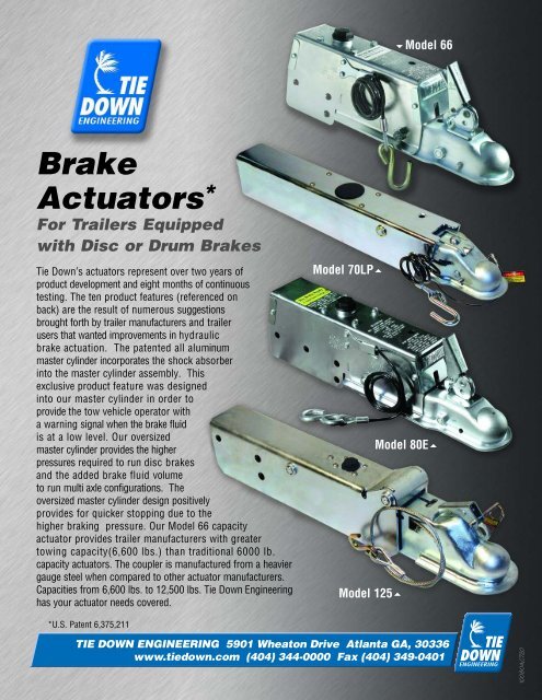 Brake Actuators Publication C7