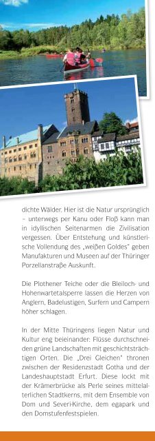 Katalog Kreativer Landurlaub - Naturpark ThÃ¼ringer Schiefergebirge ...