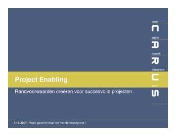 Project Enabling