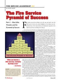 The Fire Service Pyramid of Success - Part 1: Meet ... - IMS Alliance