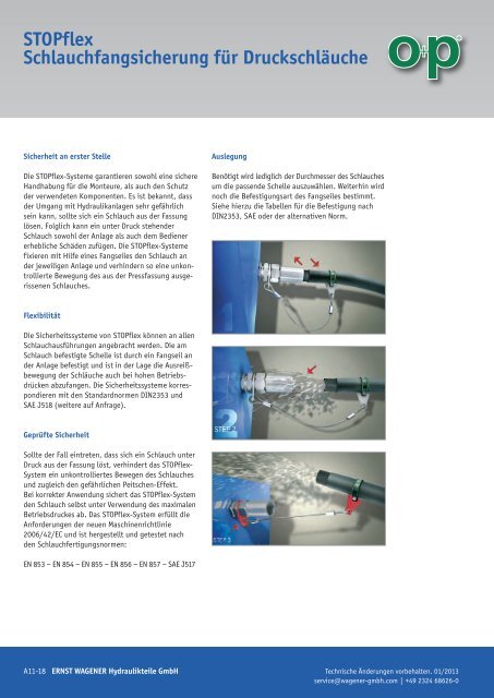 Stopflex Ernst Wagener Hydraulikteile Gmbh