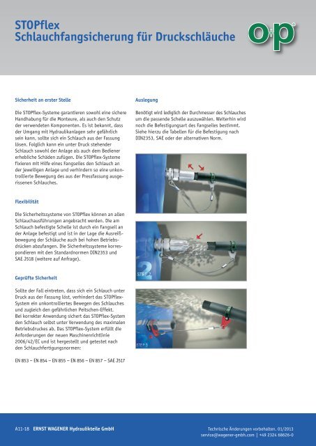 STOPflex - Ernst Wagener Hydraulikteile GmbH