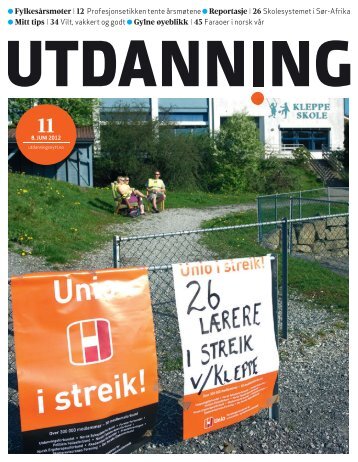 Utdanning nr 11 2012 (pdf) - Utdanningsnytt.no