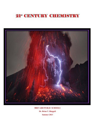 21st Century Chemistry - Secondary Programs - Brevard Public ...
