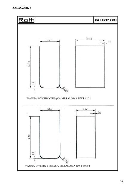 WYKAZ ELEMENTÃW SYSTEMU NAPEÅNIANIA DWT 620 ... - Roth