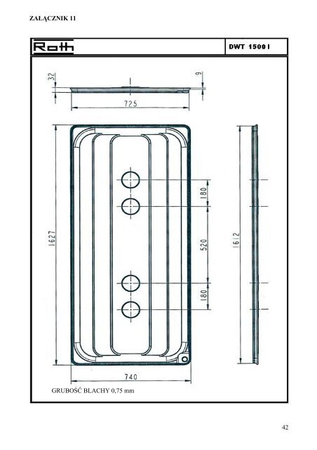 WYKAZ ELEMENTÃW SYSTEMU NAPEÅNIANIA DWT 620 ... - Roth