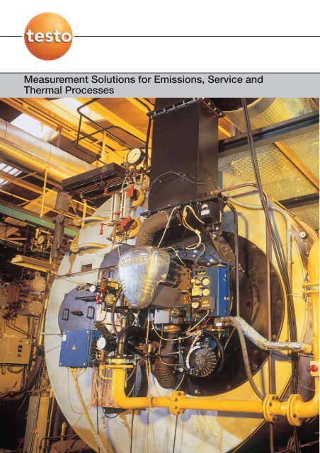 Measurement Solutions for Emissions, Service ... - Industrial Controls