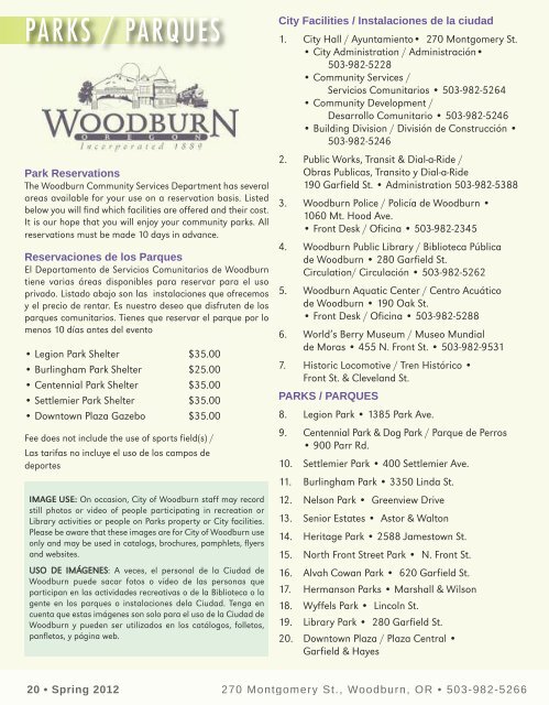 notas - City of Woodburn