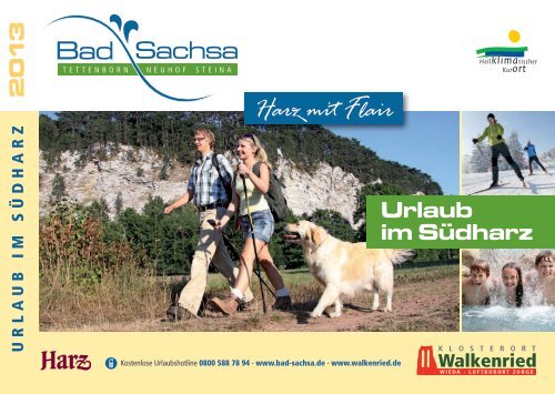 Gastgeberverzeichnis Bad Sachsa und Samtgemeinde Walkenried ...