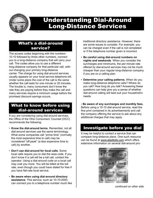 Long distance 2025 directory assistance