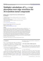 Multiplet calculations of L2,3 x-ray absorption near-edge structures ...