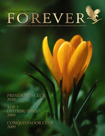 XIV GODINA 2. BROJ FeBRuAR 2010. - Forever Living Products