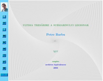 Ultima tresÄrire a submarinului legionar - Equivalences.org