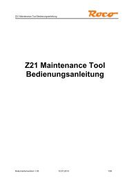 Z21 Maintenance V1.03 - Manual