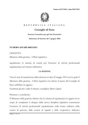 aprire il documento in una finestra indipendente - Collegio dei ...