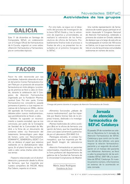 Vol.2 Nº4 2007 - SEFaC