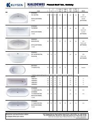 Kuysen Product List (PDF)