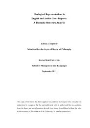 Ideological Representations in English and Arabic News ... - ROS