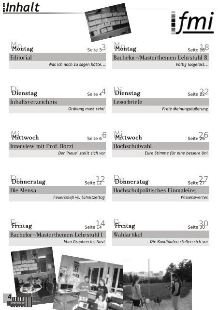 Download des Magazins - Medieninformatik - UniversitÃ¤t WÃ¼rzburg