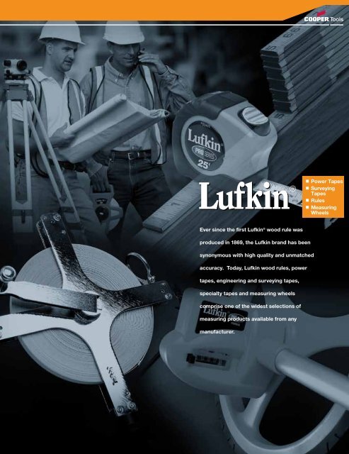 Lufkin PSMW18 Pro Series Compact Executive Measuring Wheel 8ths Increments