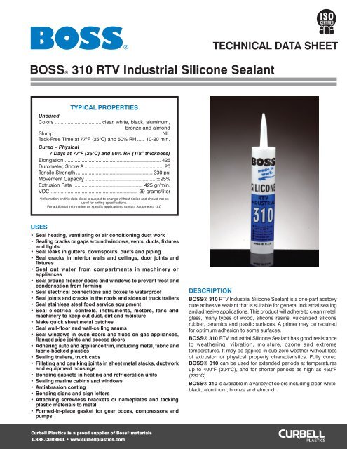 Rtv Silicone Sealant Chemical Resistance Chart