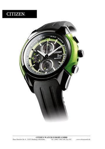 CITIZEN WATCH EUROPE GMBH