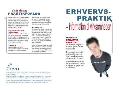 Information til virksomheden - EVU