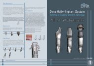 Dyna Helix® Implant System - Dyna Dental