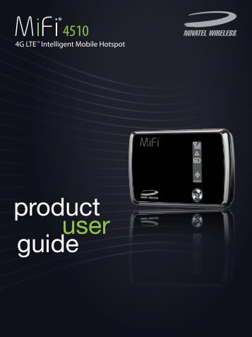 Novatel MiFi 4510 User Guide En_Latam - R1 - Cellcom