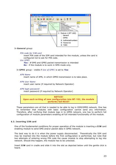 Telemetry Module MT-102 User's Manual - BlueNote Communications