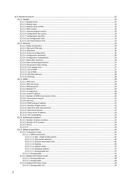 Telemetry Module MT-102 User's Manual - BlueNote Communications