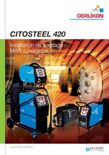 Plaquette CITOSTEEL 420 FR_fiche A4 - Oerlikon