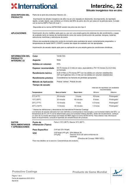 Interzinc® 22 - International Paint Protective Coatings