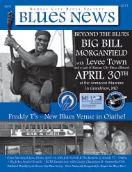 ApRIl 30Th - Kansas City Blues Society