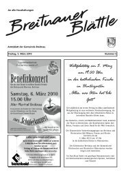 Für Ihre Berichte (Word) und Inserate (pdf oder jpg) - Breitnau
