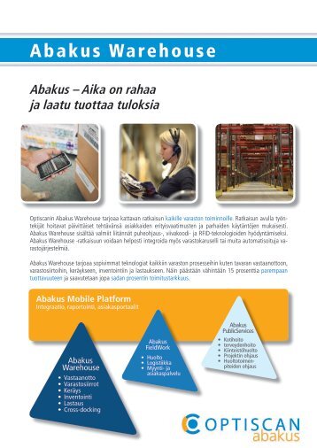 Lataa tÃ¤stÃ¤ Abakus Warehouse -esite (pdf) - Optiscan