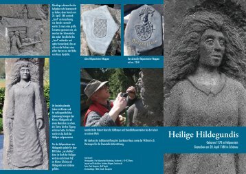 Heilige Hildegundis - Helpenstein