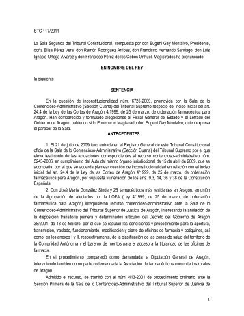 STC 117, tribunal espaÃ±ol - Programa de Equidad de GÃ©nero en la ...