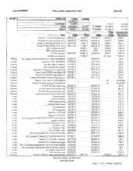 Inspection Log