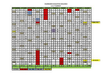 calendario scolastico 2012-2013 - 28 marzo 2013