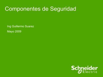 Componentes de Seguridad Safety - Schneider Electric