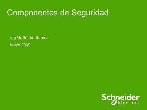 Componentes de Seguridad Safety - Schneider Electric