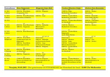 Gottesdienst-Tabelle 10-13 - Kirchenkreis Greifswald