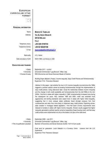 CV - IGIER