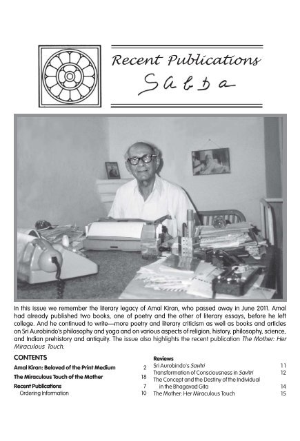 Sri Aurobindo - The Poet', Book by Amal Kiran : Read online