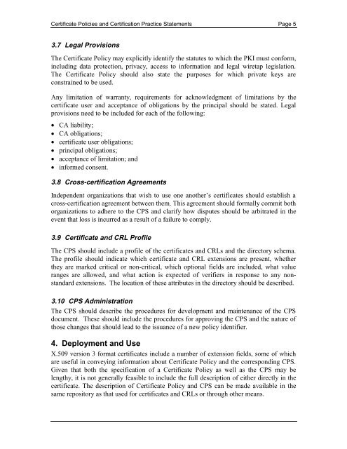 Certificate Policies and Certification Practice Statements v.1.0 - Entrust