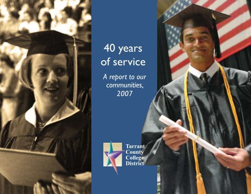 40 years of service - Tarrant County College