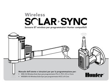 Wireless Solar Sync - Hunter Industries