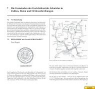 Die Gemeinden des Gerichtsbezirks in Zahlen, Daten und ...