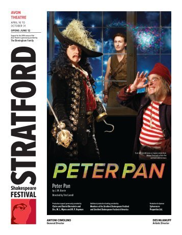 Peter Pan.indd - Stratford Festival